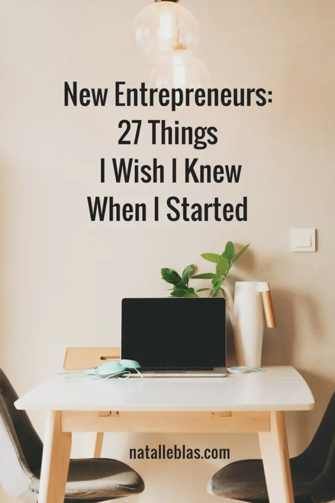 advice for new entrepreneurs